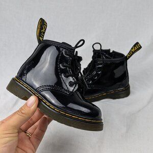Dr. Martens Kid's Collection 1460 Infant Brooklee B Lace Up Boot Size 6 Toddler